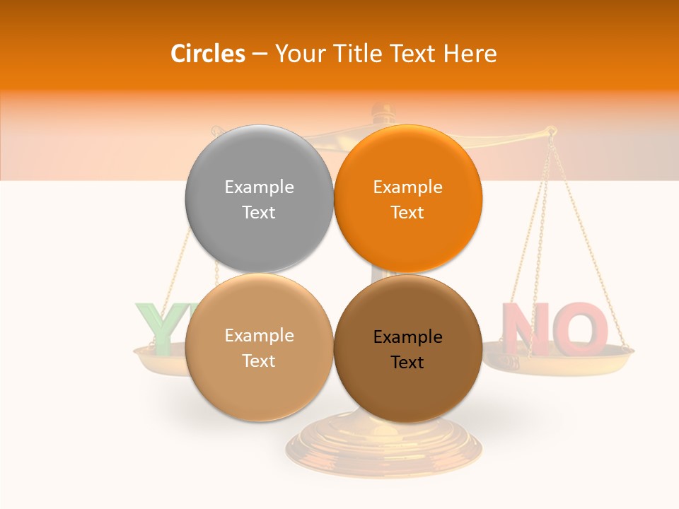 Measuring Vote Solution PowerPoint Template
