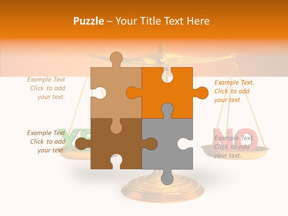 Measuring Vote Solution PowerPoint Template