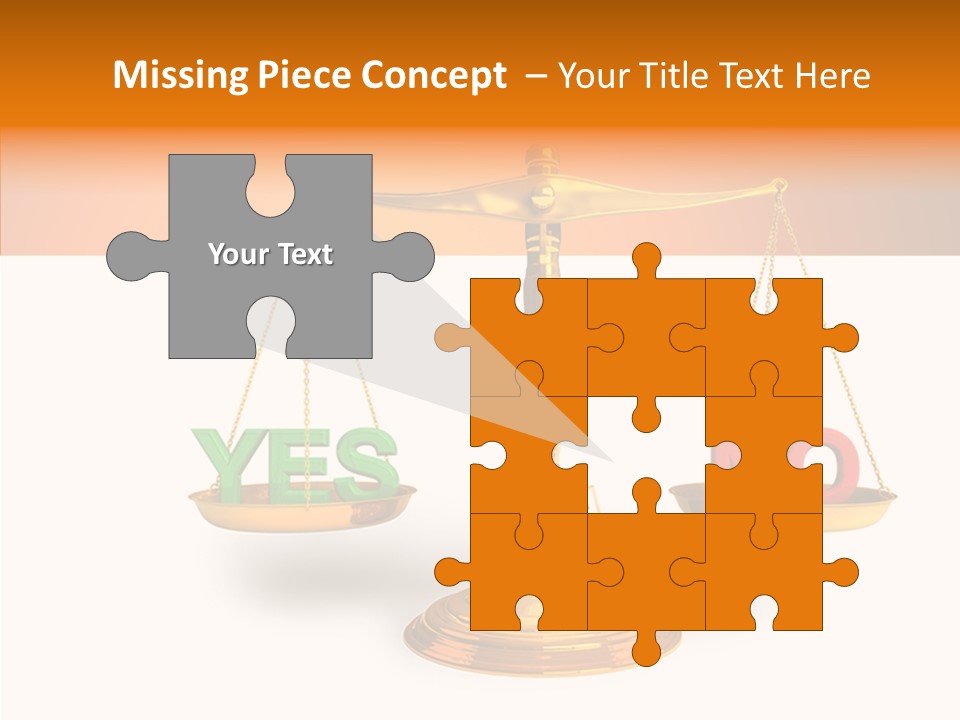 Measuring Vote Solution PowerPoint Template