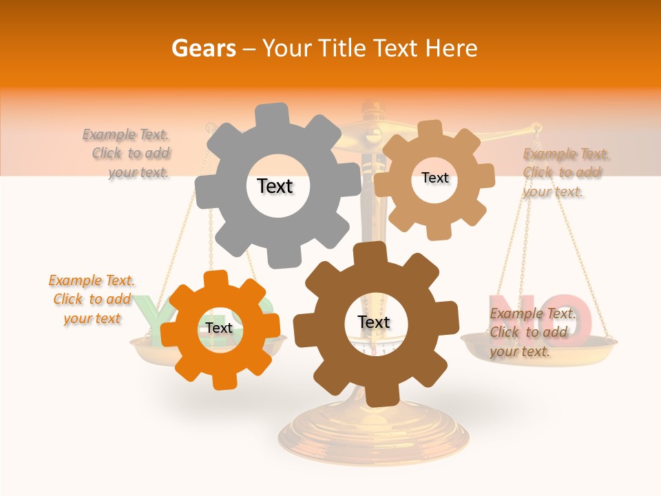 Measuring Vote Solution PowerPoint Template