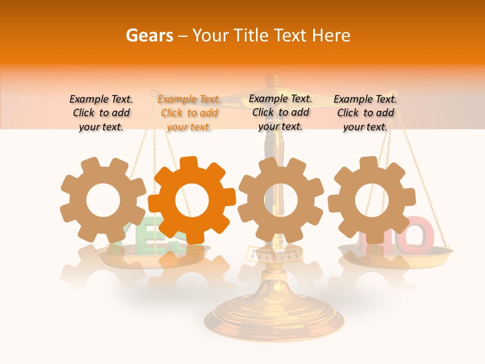 Measuring Vote Solution PowerPoint Template