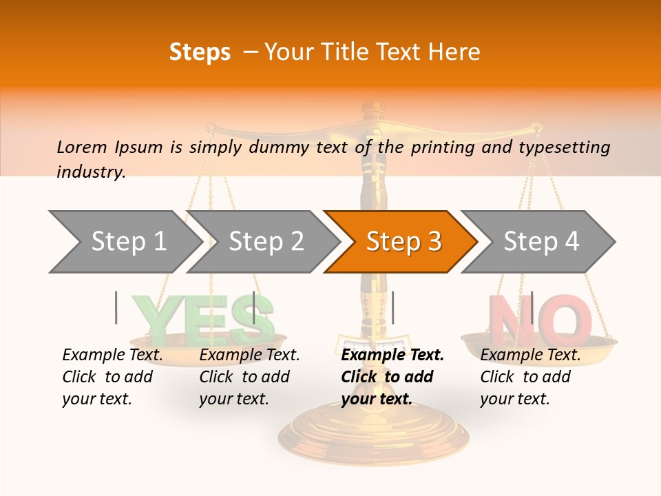 Measuring Vote Solution PowerPoint Template