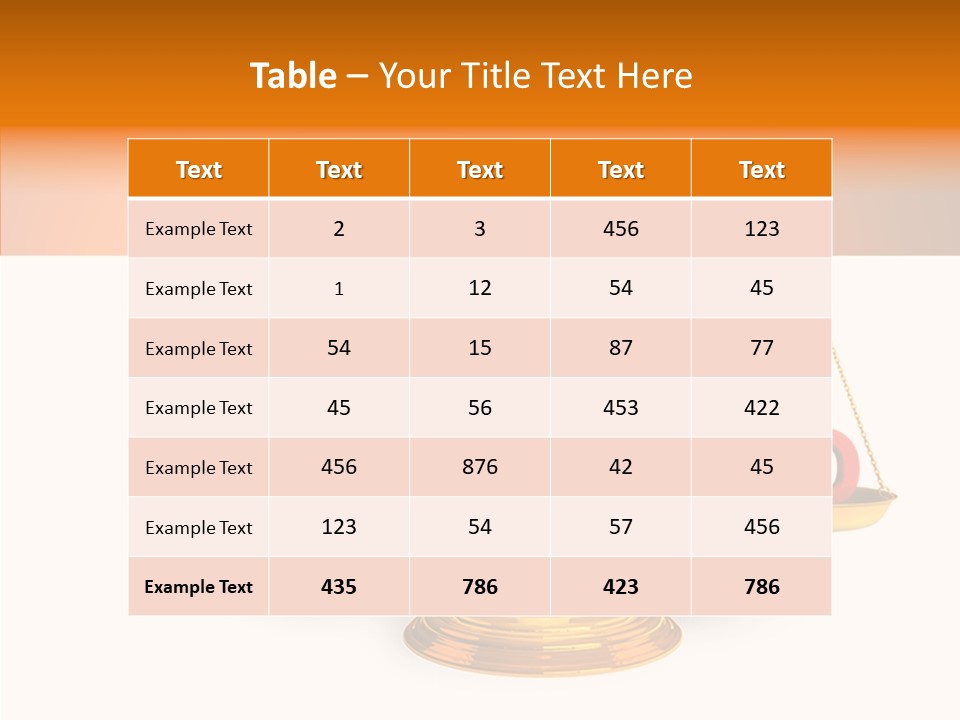 Measuring Vote Solution PowerPoint Template