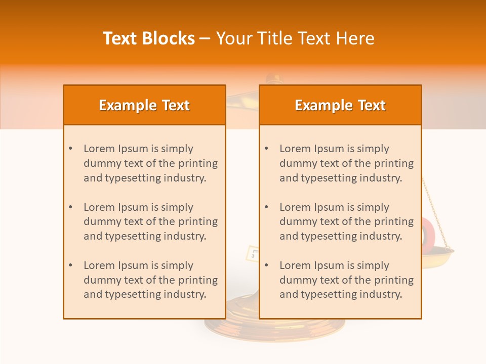 Measuring Vote Solution PowerPoint Template