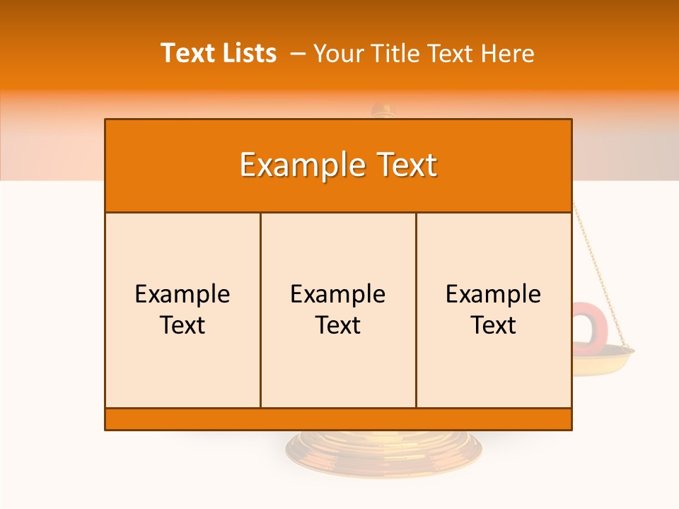 Measuring Vote Solution PowerPoint Template