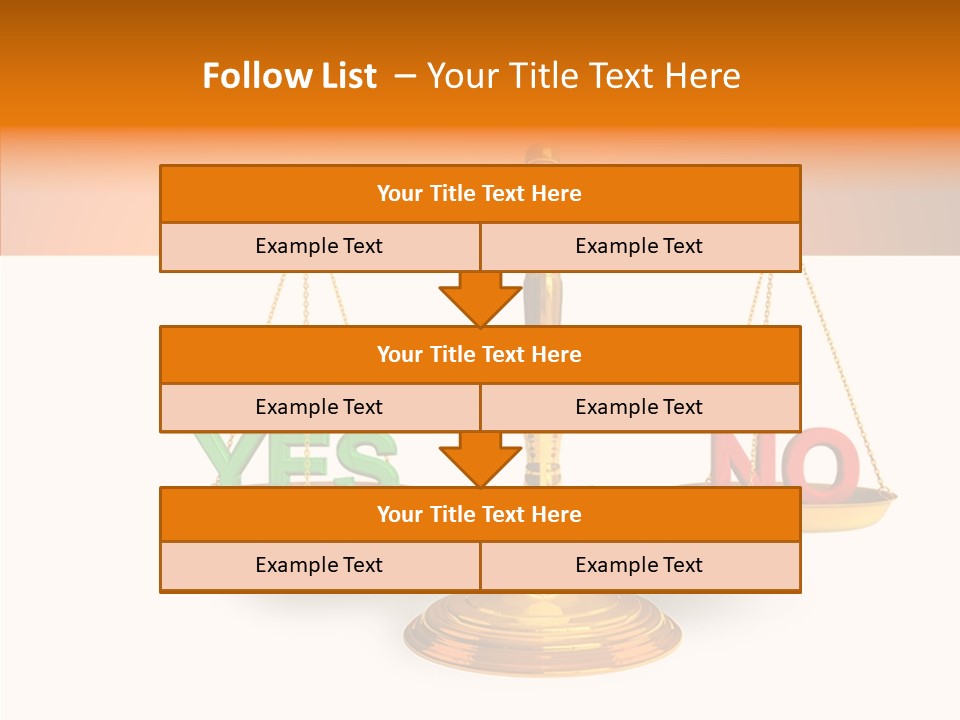 Measuring Vote Solution PowerPoint Template