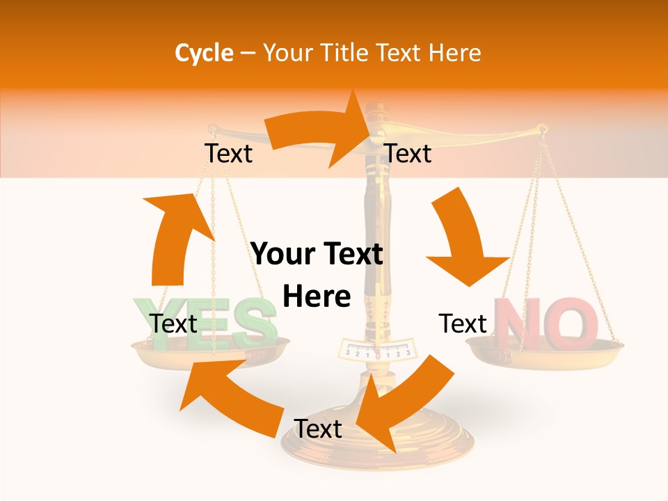 Measuring Vote Solution PowerPoint Template