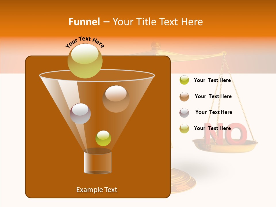 Measuring Vote Solution PowerPoint Template