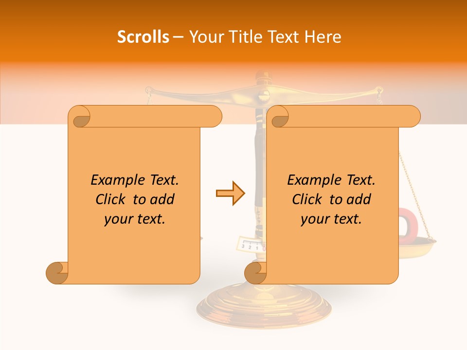 Measuring Vote Solution PowerPoint Template