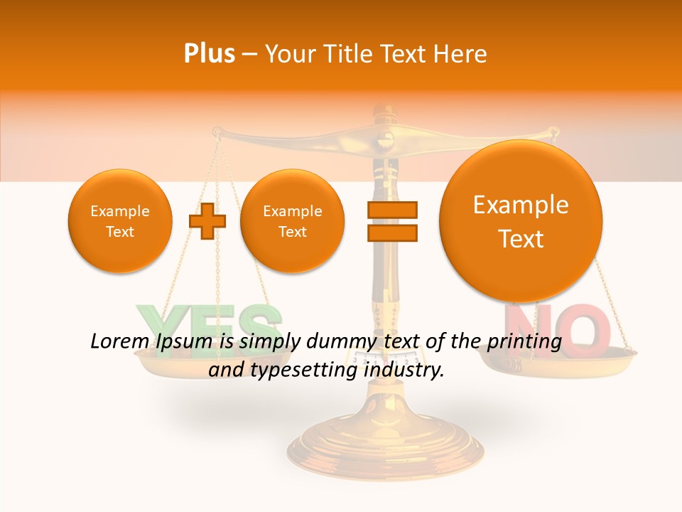 Measuring Vote Solution PowerPoint Template