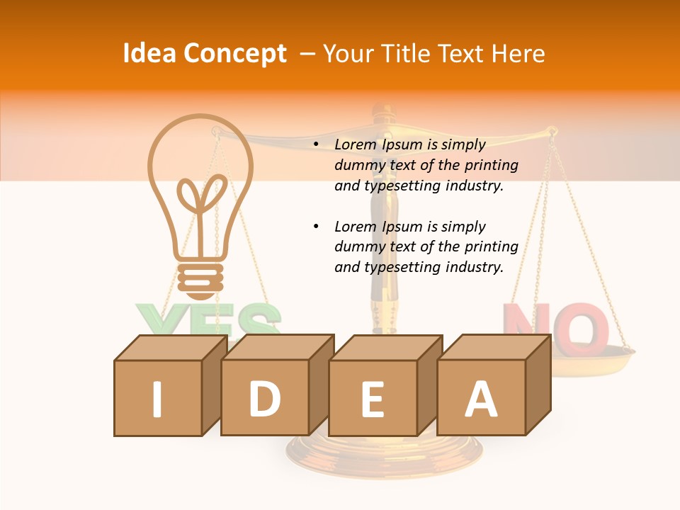 Measuring Vote Solution PowerPoint Template