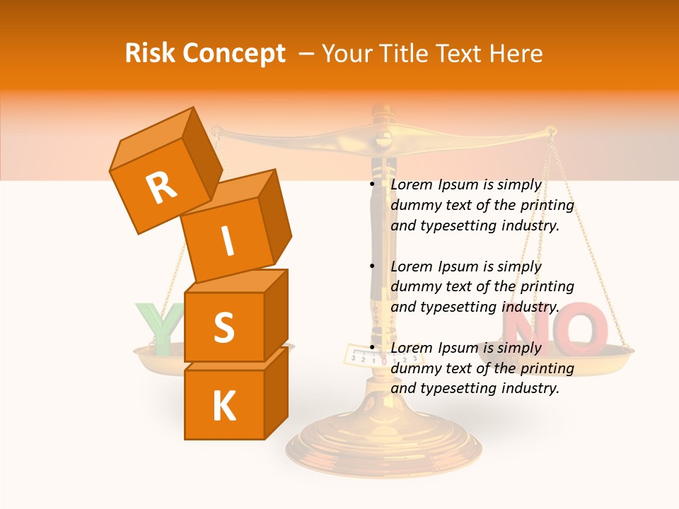 Measuring Vote Solution PowerPoint Template