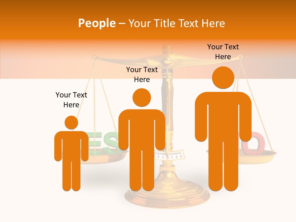 Measuring Vote Solution PowerPoint Template