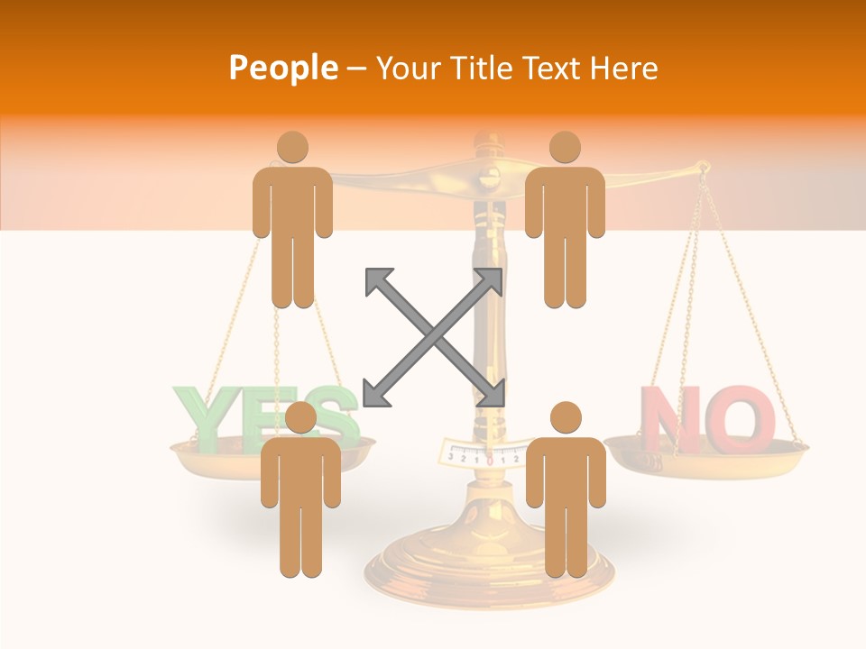 Measuring Vote Solution PowerPoint Template
