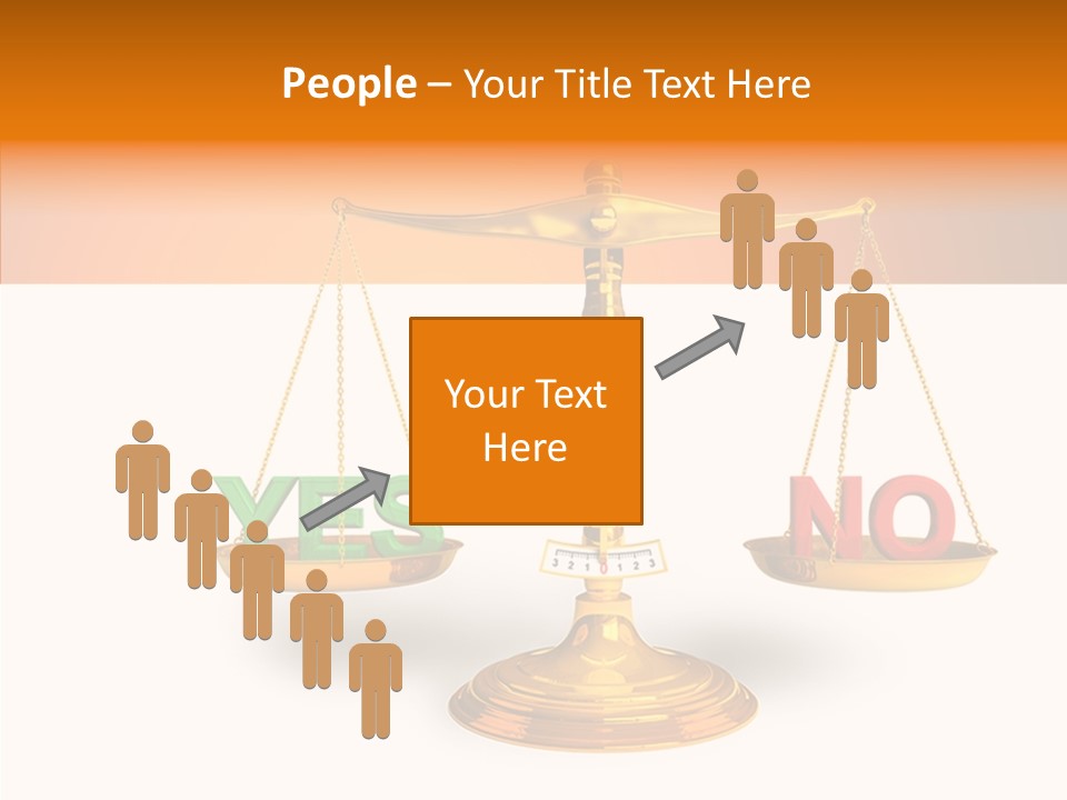 Measuring Vote Solution PowerPoint Template