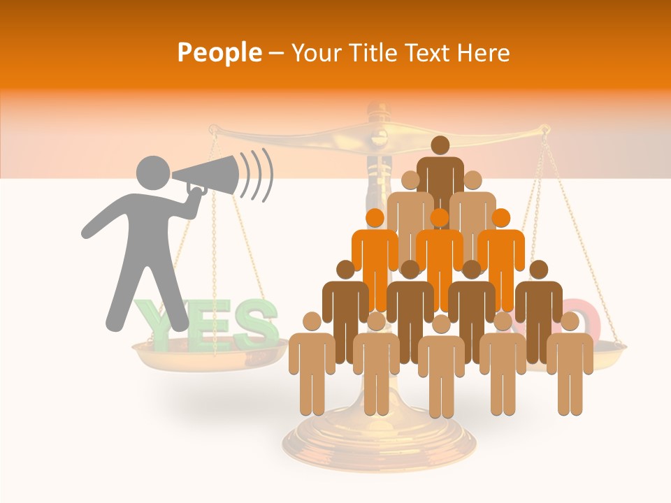 Measuring Vote Solution PowerPoint Template