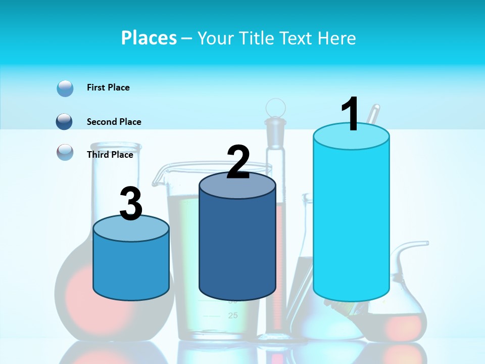 Chemistry Liquid Flask PowerPoint Template