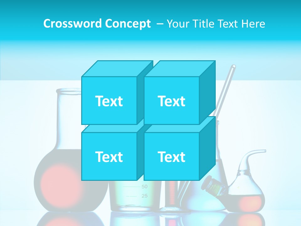 Chemistry Liquid Flask PowerPoint Template