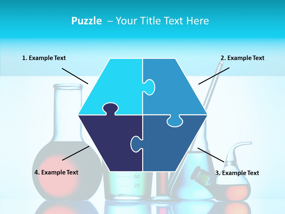 Chemistry Liquid Flask PowerPoint Template