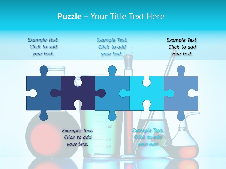Chemistry Liquid Flask PowerPoint Template