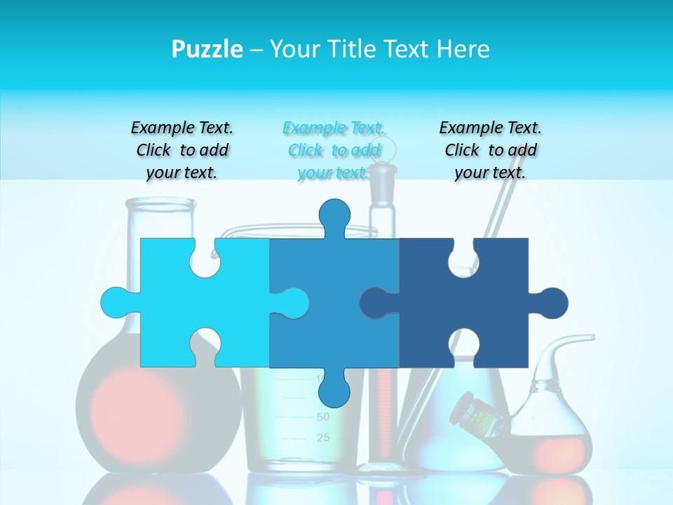 Chemistry Liquid Flask PowerPoint Template