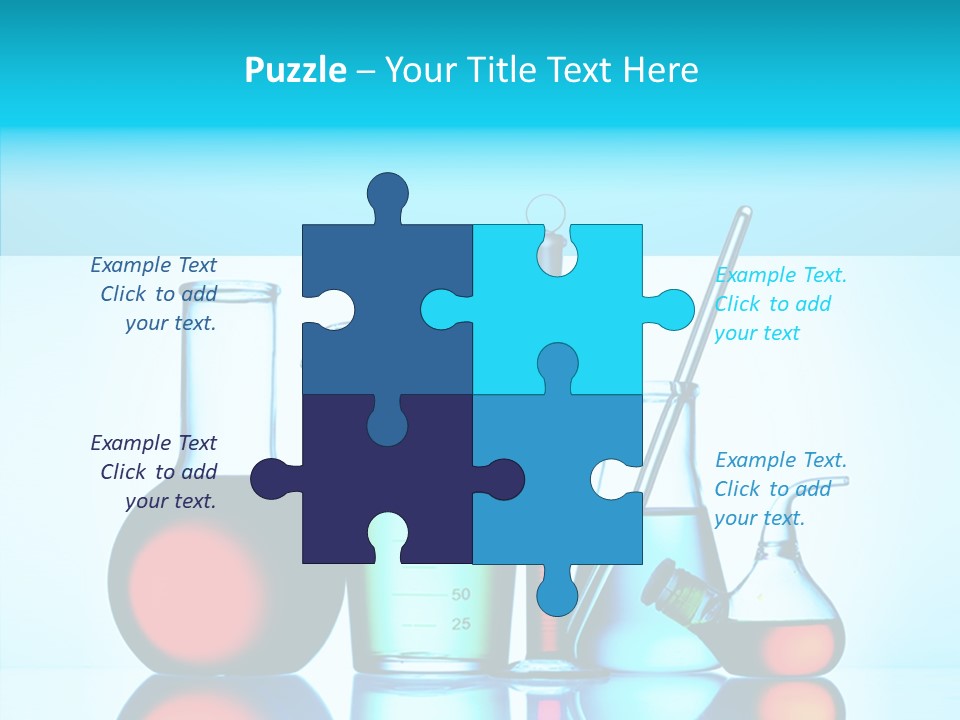 Chemistry Liquid Flask PowerPoint Template