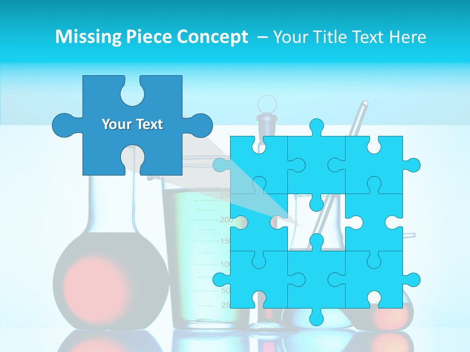 Chemistry Liquid Flask PowerPoint Template