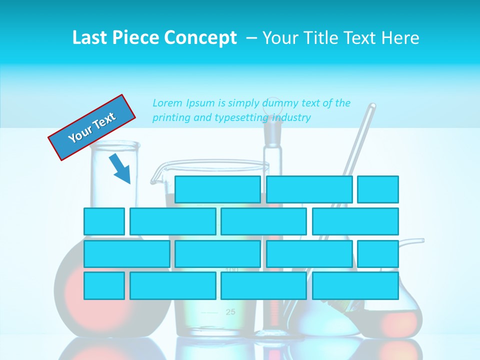 Chemistry Liquid Flask PowerPoint Template