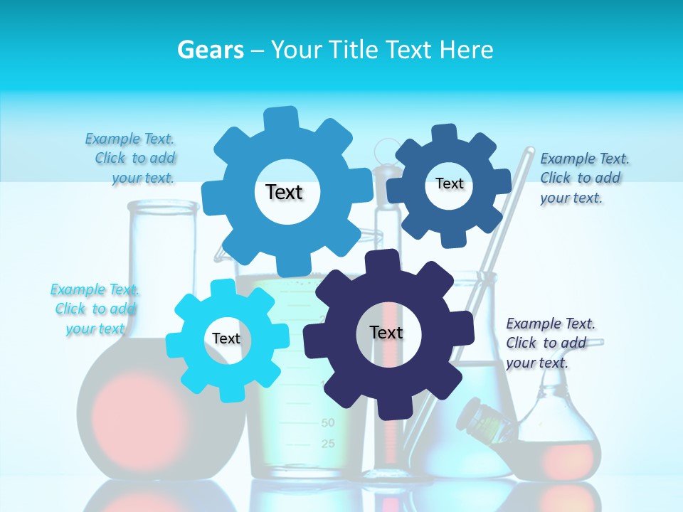 Chemistry Liquid Flask PowerPoint Template