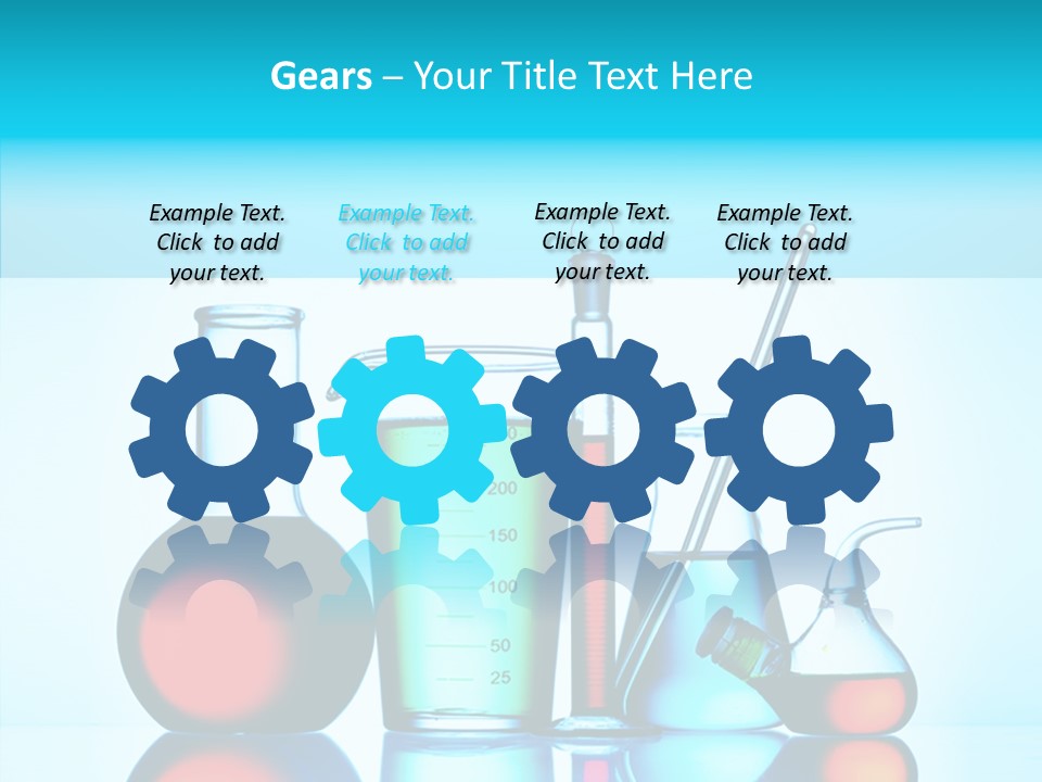 Chemistry Liquid Flask PowerPoint Template