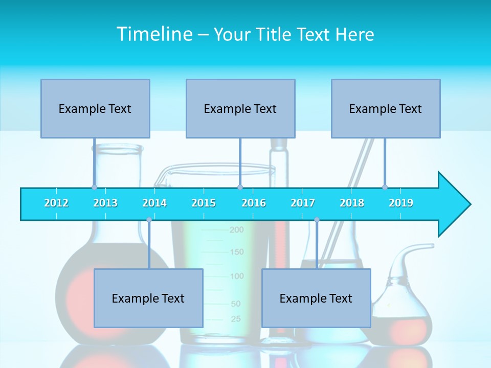 Chemistry Liquid Flask PowerPoint Template