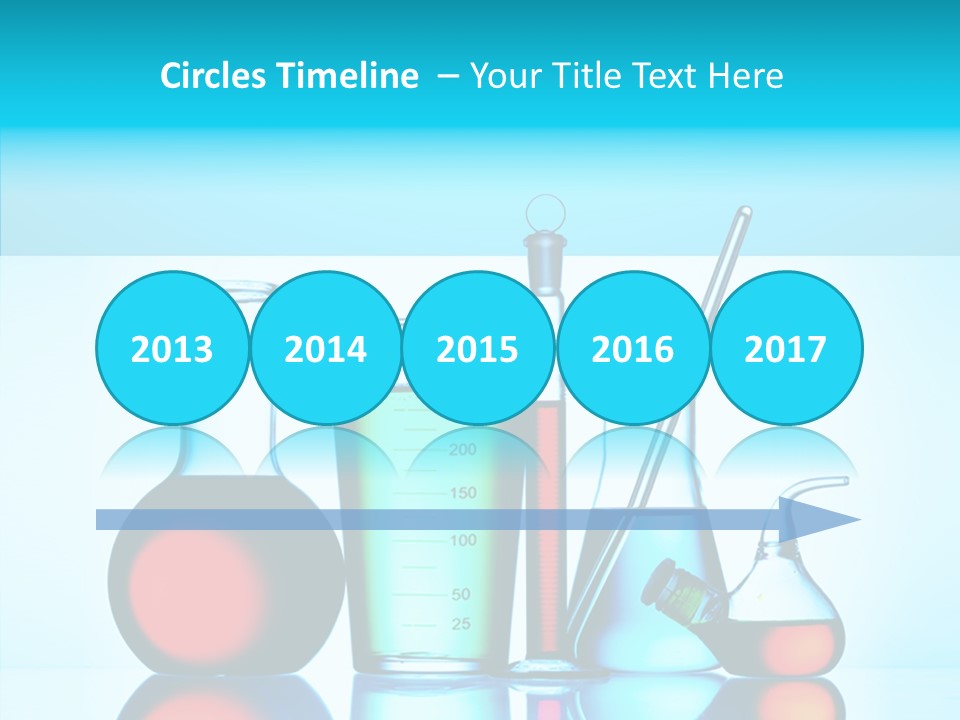 Chemistry Liquid Flask PowerPoint Template