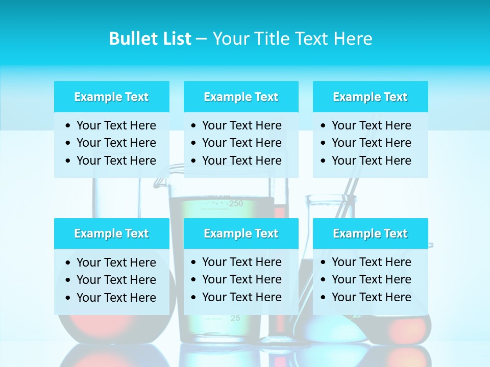 Chemistry Liquid Flask PowerPoint Template