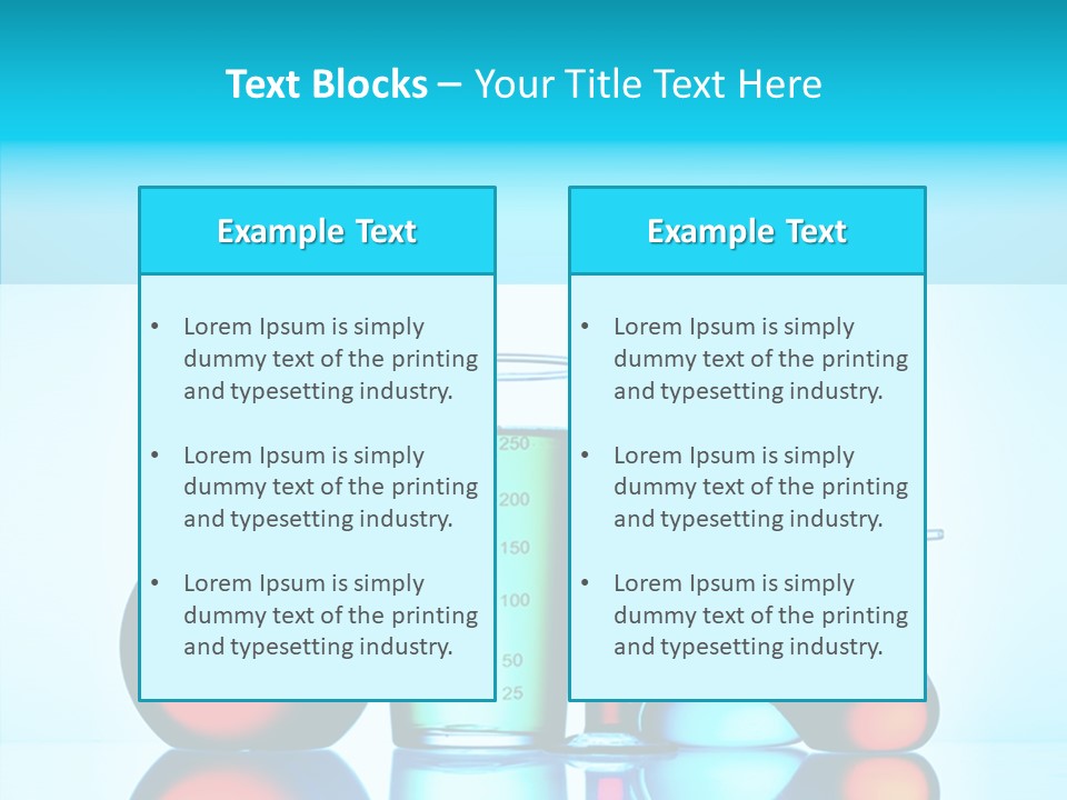 Chemistry Liquid Flask PowerPoint Template
