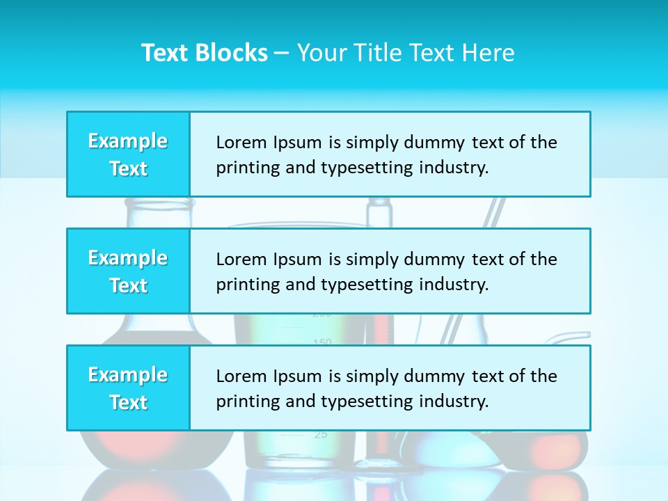 Chemistry Liquid Flask PowerPoint Template