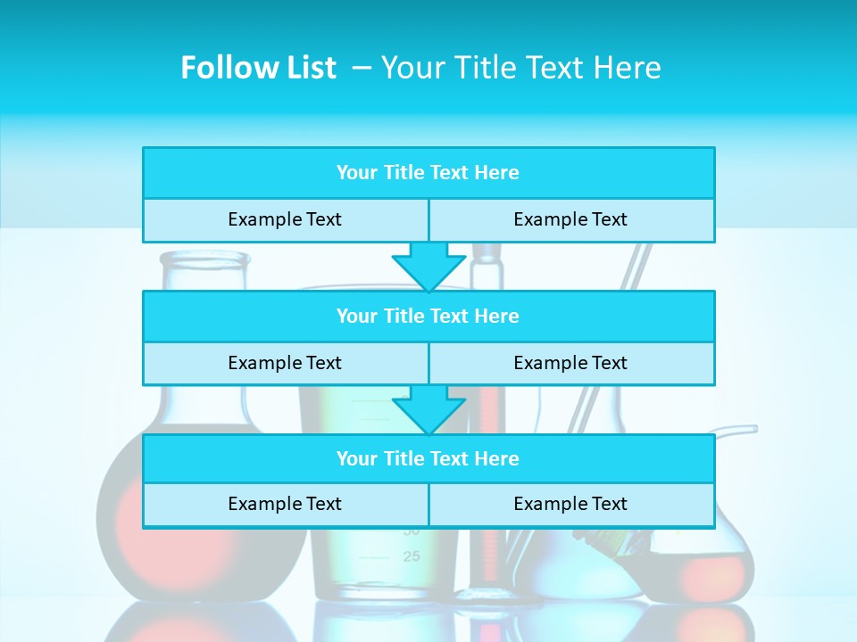 Chemistry Liquid Flask PowerPoint Template
