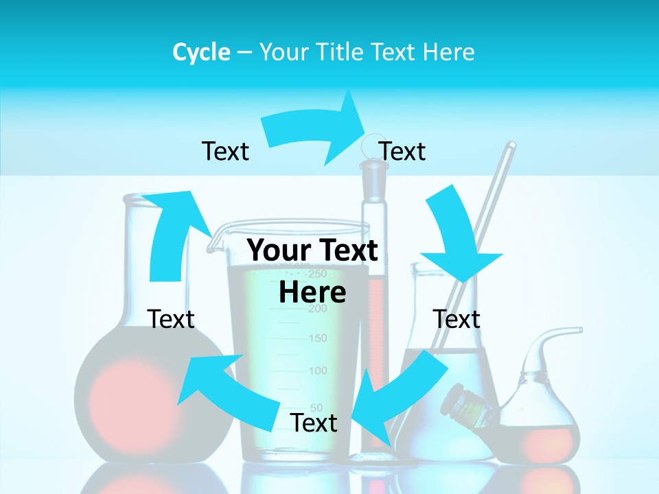 Chemistry Liquid Flask PowerPoint Template