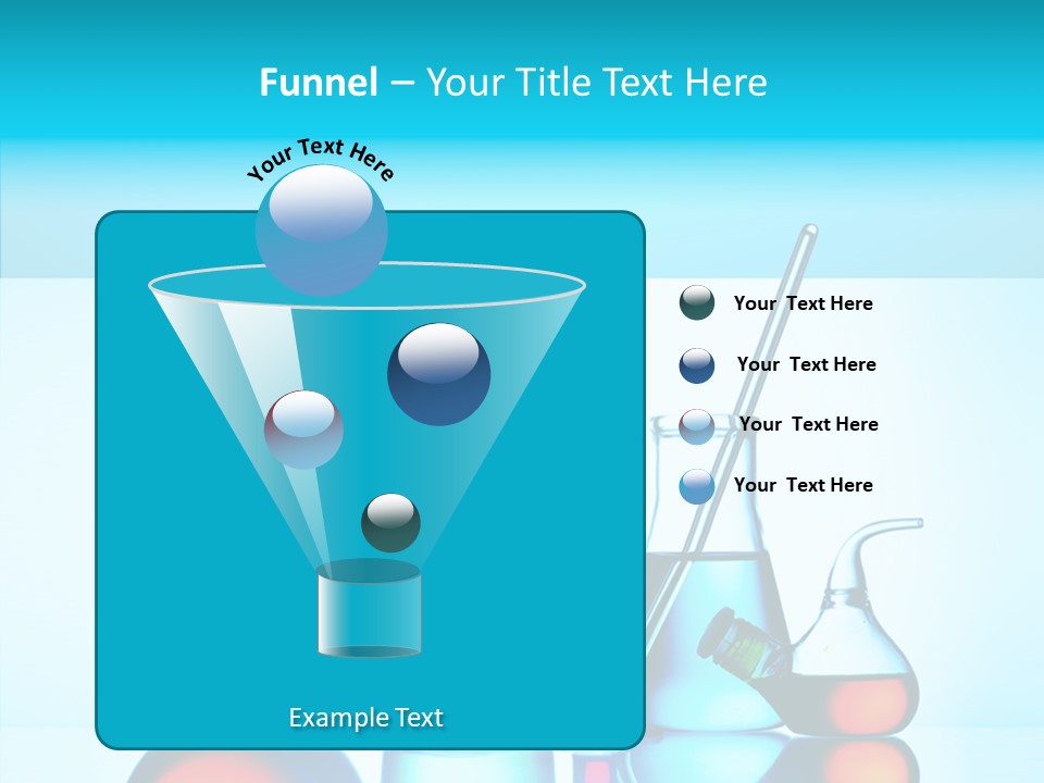 Chemistry Liquid Flask PowerPoint Template