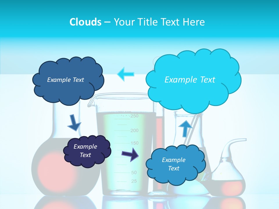 Chemistry Liquid Flask PowerPoint Template