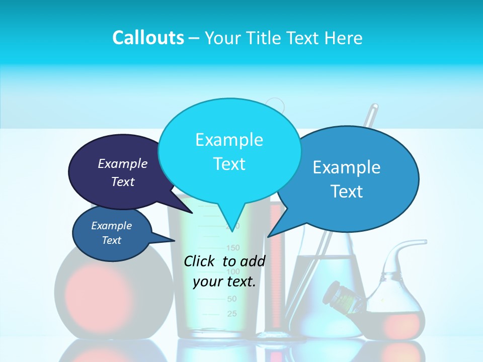 Chemistry Liquid Flask PowerPoint Template