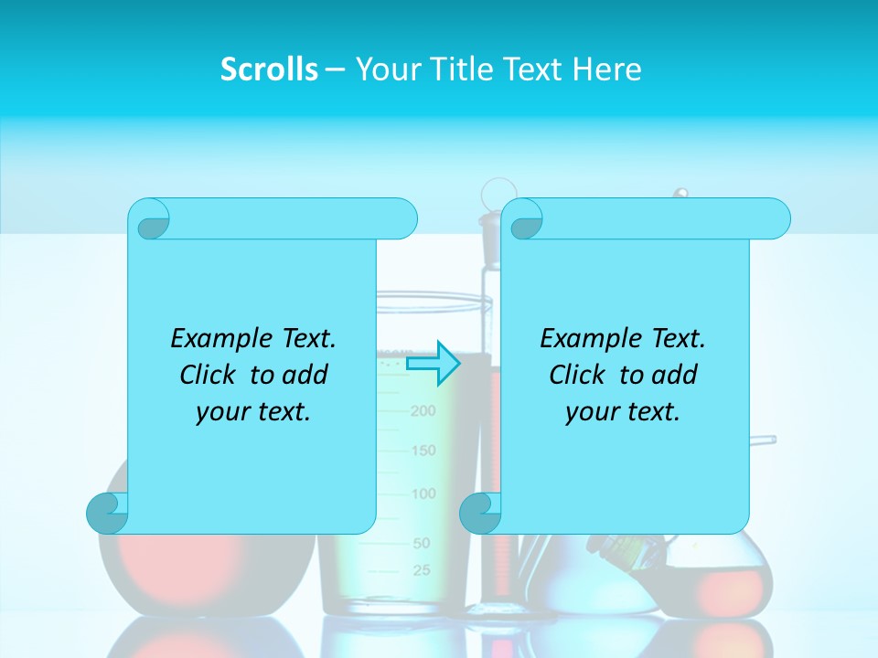 Chemistry Liquid Flask PowerPoint Template