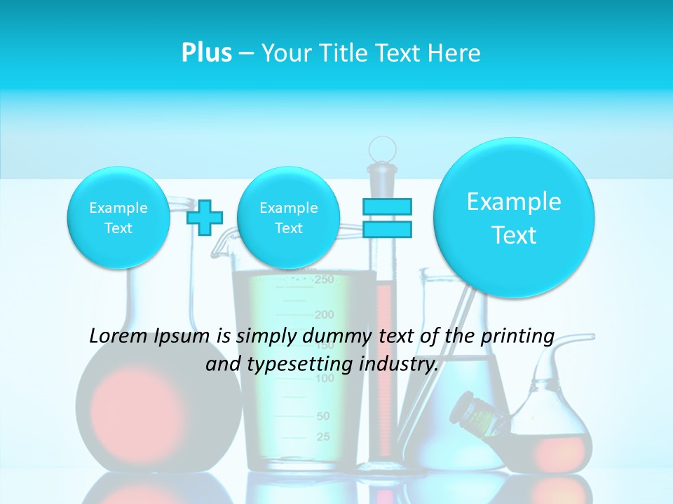 Chemistry Liquid Flask PowerPoint Template