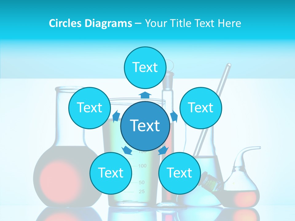 Chemistry Liquid Flask PowerPoint Template