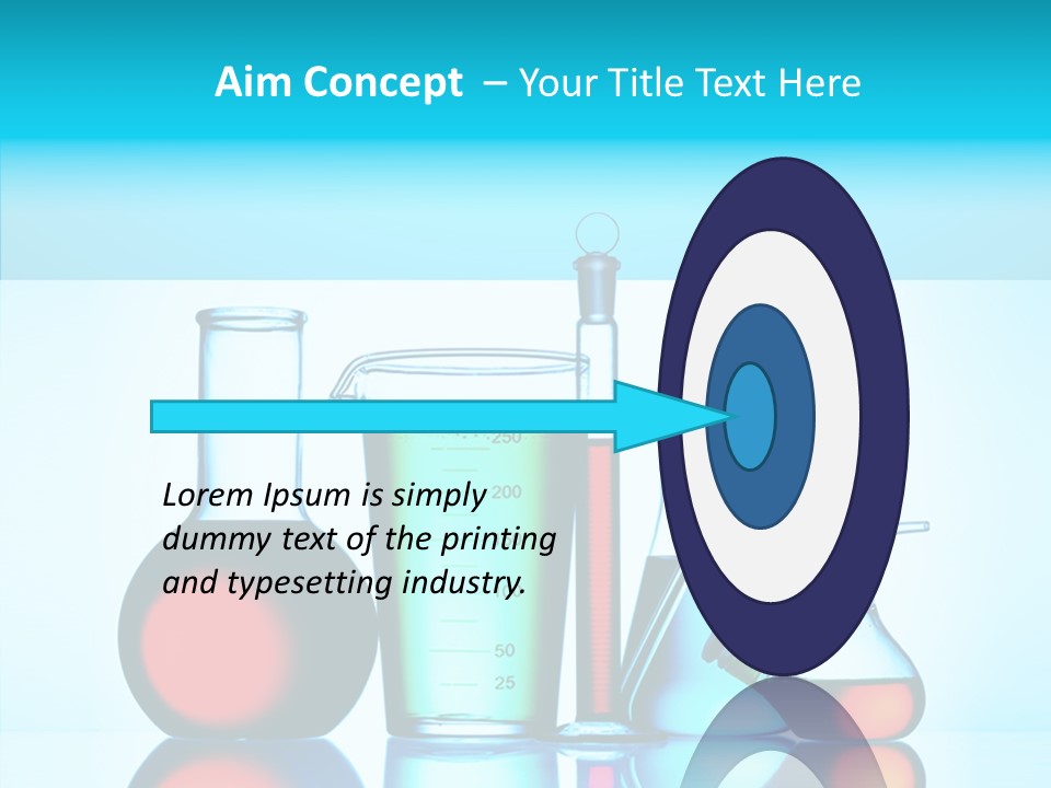 Chemistry Liquid Flask PowerPoint Template