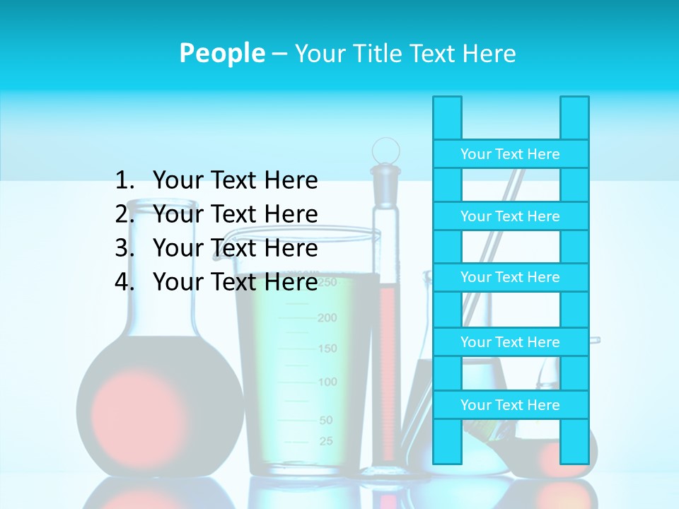 Chemistry Liquid Flask PowerPoint Template