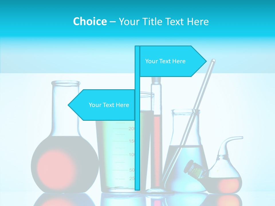 Chemistry Liquid Flask PowerPoint Template