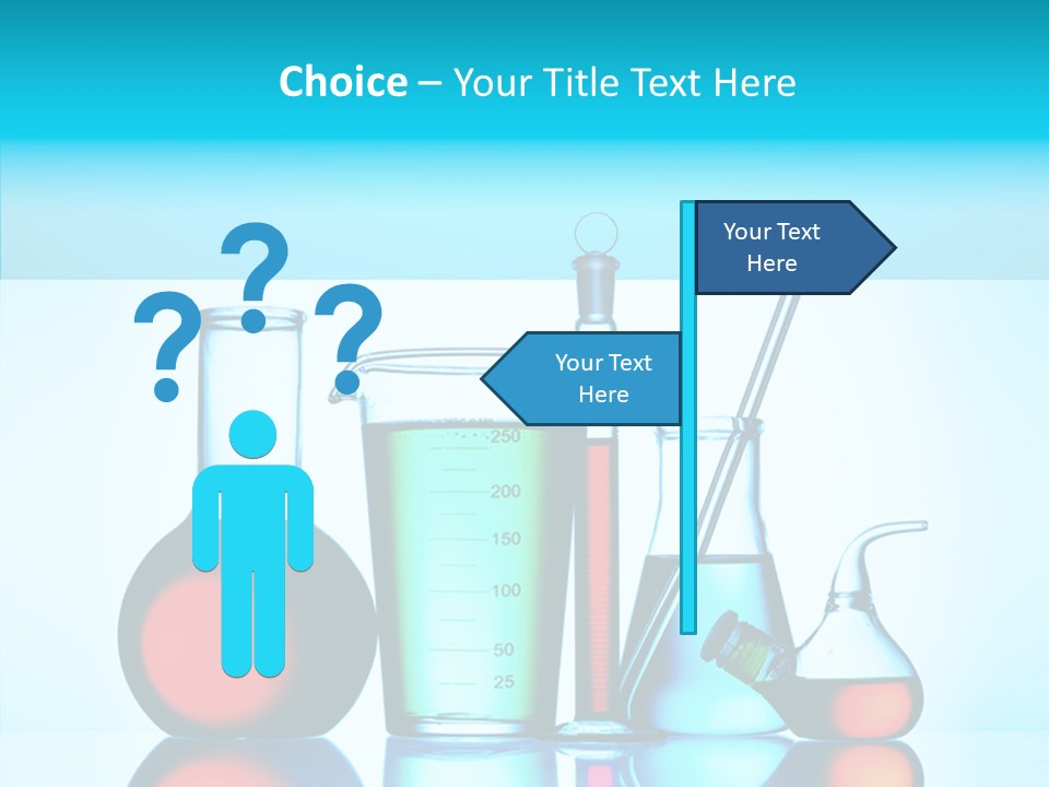 Chemistry Liquid Flask PowerPoint Template