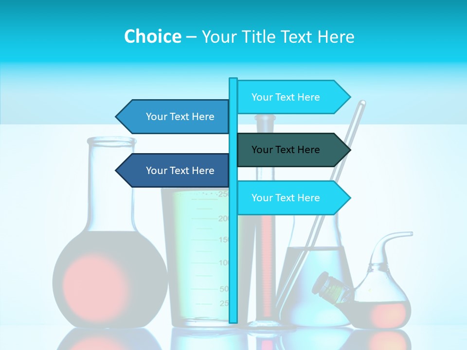 Chemistry Liquid Flask PowerPoint Template