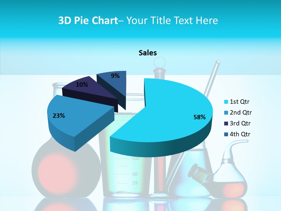Chemistry Liquid Flask PowerPoint Template