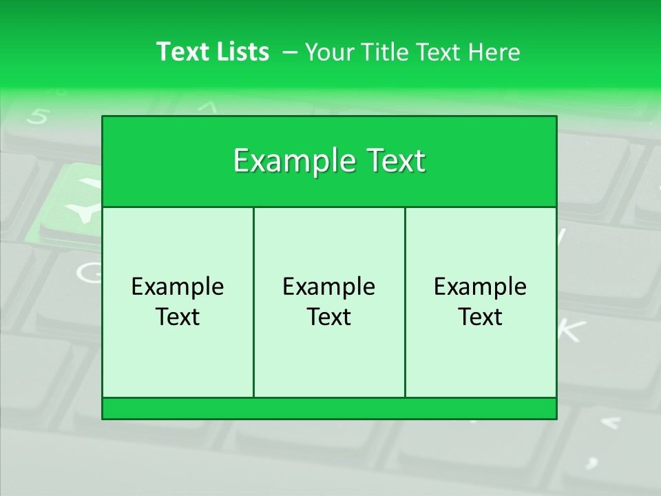 Computer Key Background PowerPoint Template